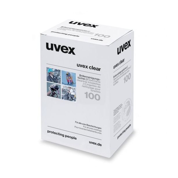 Linssinpuhdistusliinat Uvex, 3 kpl