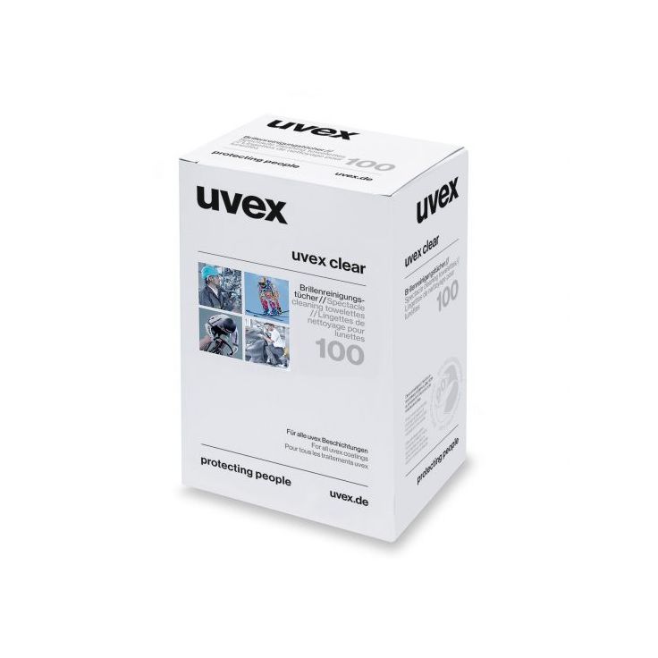 Linssinpuhdistusliinat Uvex, 3 kpl