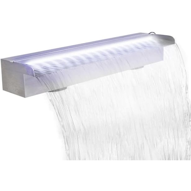Uima-altaan suihkulähde led:llä ruostumaton teräs 60cm_1