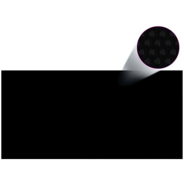 Uima-altaan suoja musta 450x220 cm pe_1