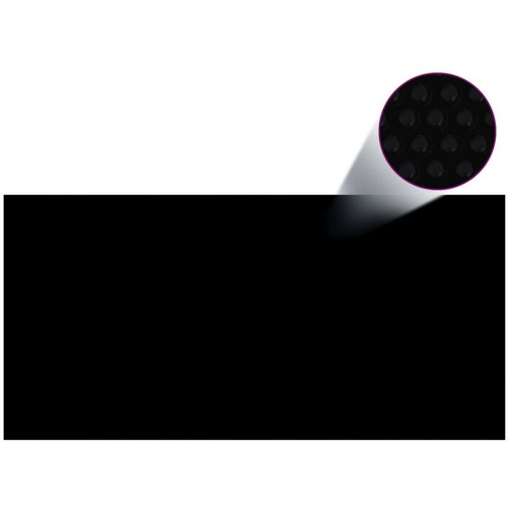 Uima-altaan suoja musta 450x220 cm pe_1