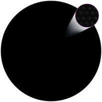 Uima-altaan suoja musta 527 cm pe