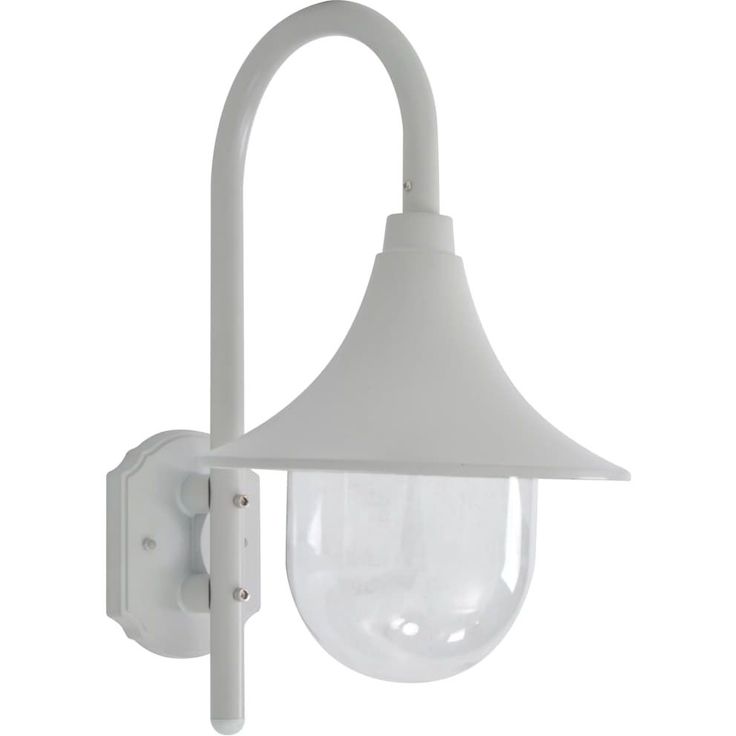 Ulkoseinävalaisin e27 42 cm alumiini valkoinen_1