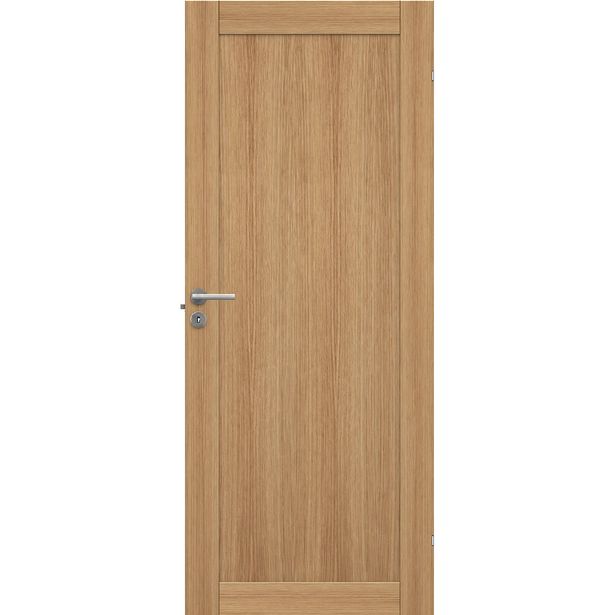 Väliovi Swedoor Unique 501/1P, massiivikehys, 7-10x21, viilutettu tammi