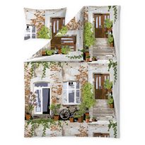 Pussilakanasetti Vallila Sisäpiha, 150x210cm, laventeli