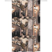 Sivuverho Vallila Vanha Turku, 140x250cm, beige
