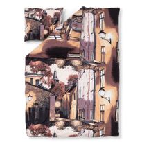 Pussilakanasetti Vallila Vanha Turku, 150x210cm, beige