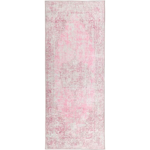 Käytävämatto Vallila Topaasi, 80x200cm, pinkki