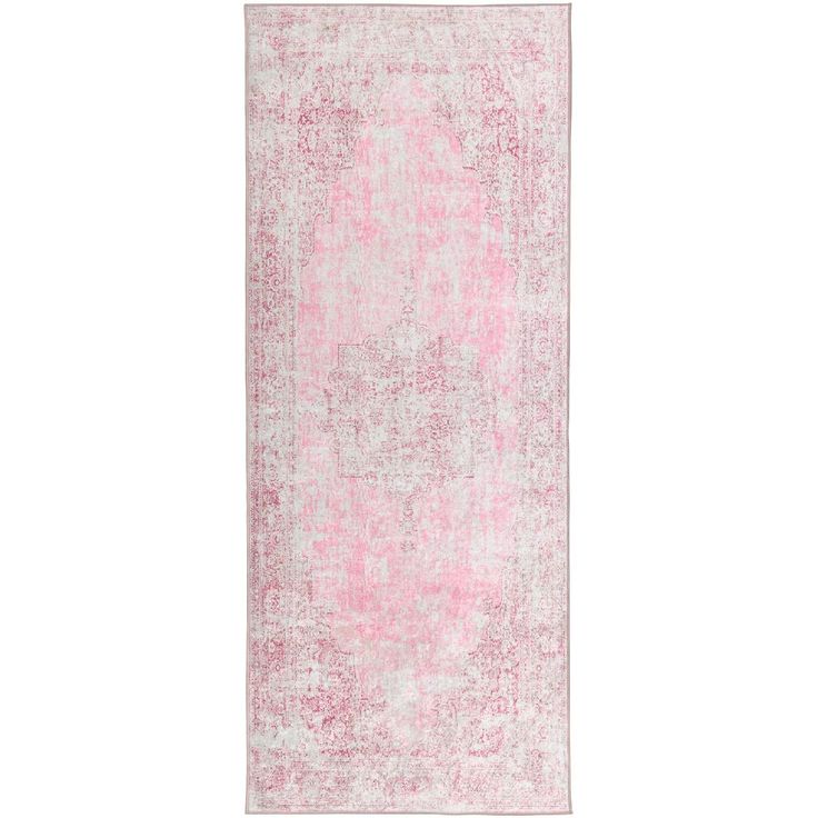 Käytävämatto Vallila Topaasi, 80x200cm, pinkki