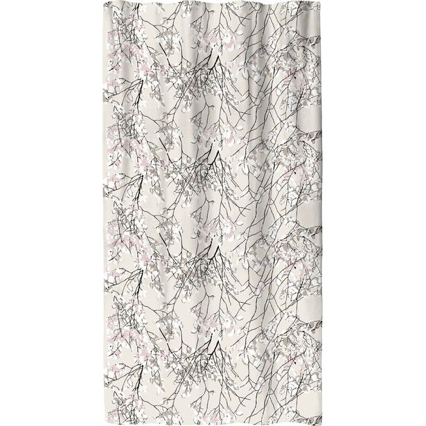 Sivuverho Vallila LehtiSade 140x240cm latte