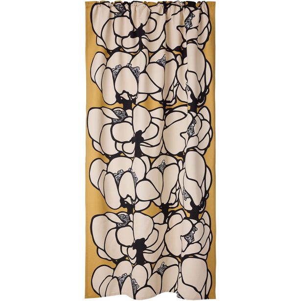Sivuverho Vallila Makeba, 140x250cm, ruskea
