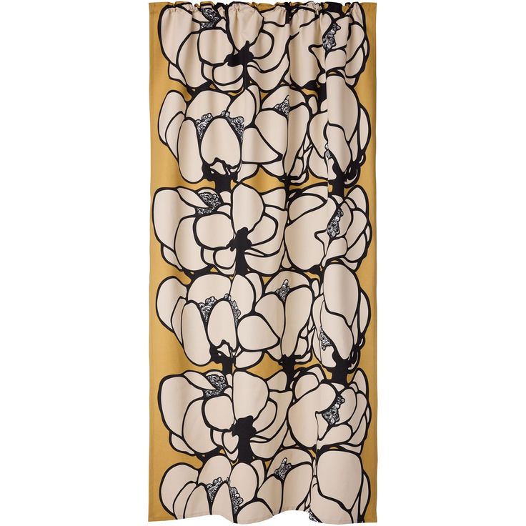 Sivuverho Vallila Makeba, 140x250cm, ruskea