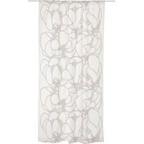 Sivuverho Vallila Makeba Classic SS23, 140x250cm, valkoinen