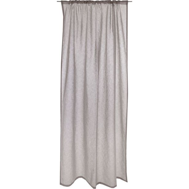 Sivuverho Vallila Formula 140x270cm pellava
