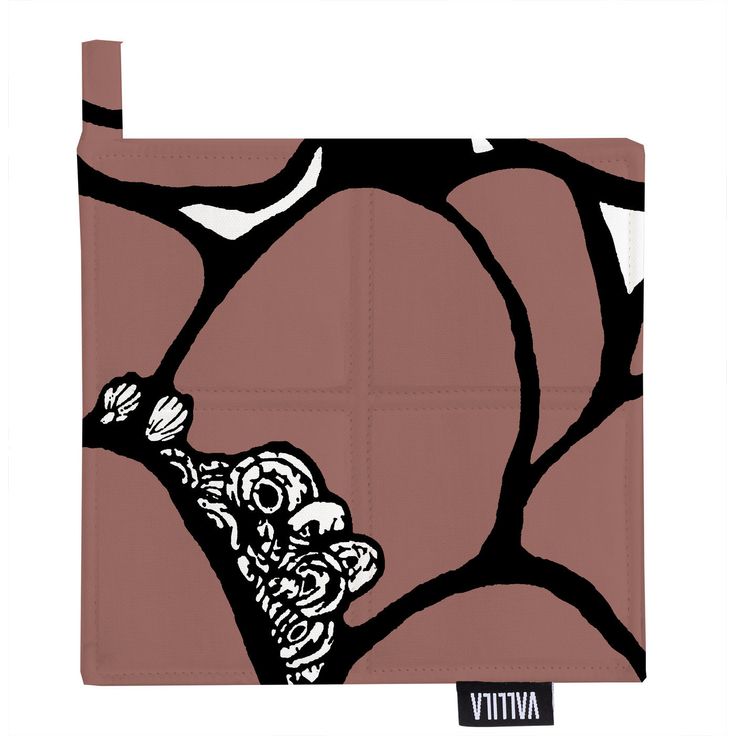 Patalappu Vallila Makeba, 2kpl, 20x20cm, punasavi