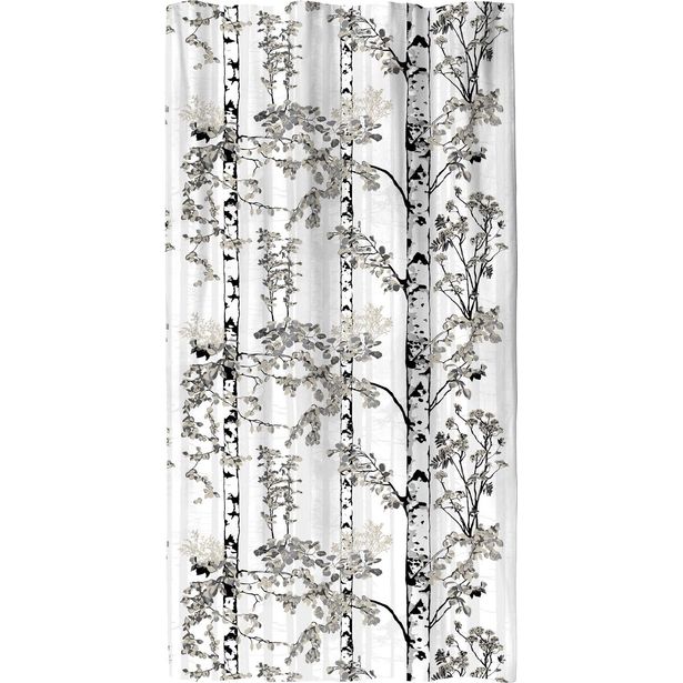 Valoverho Vallila Luontopolku 140x250cm harmaa/beige