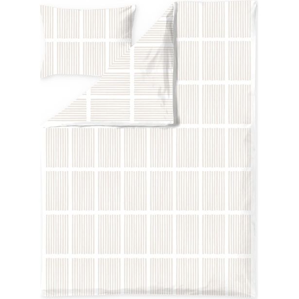 Pussilakanasetti Vallila Saga 150x210cm beige