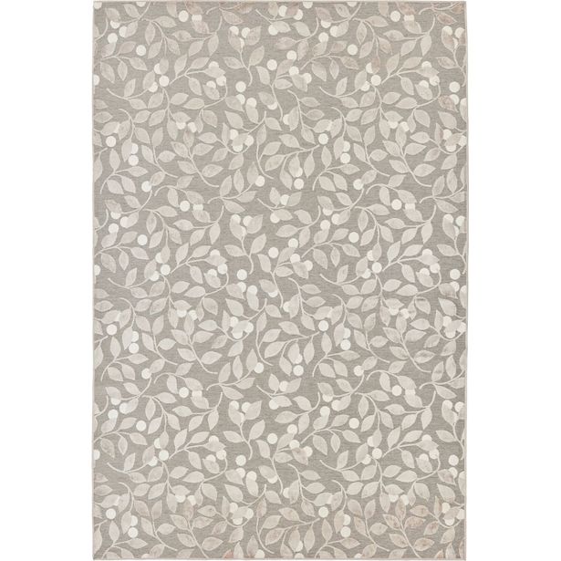 Keskilattiamatto Vallila Taimi 160x230cm harmaa