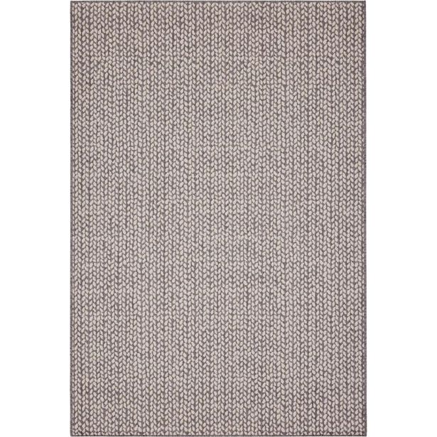 Keskilattiamatto Vallila Itu 160x230cm harmaa/valkoinen