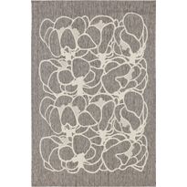 Keskilattiamatto Vallila Makeba 160x230cm harmaa