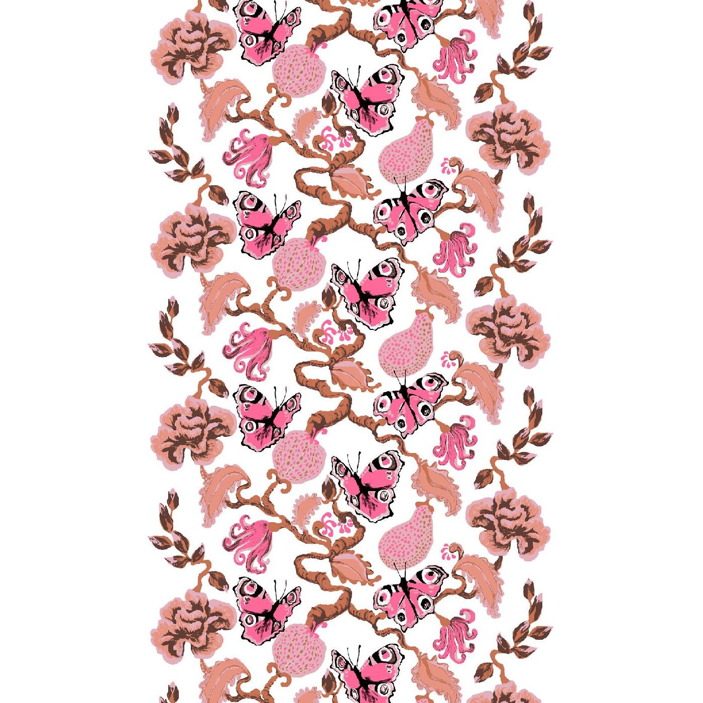 Valoverho Vallila Fantasia, 140x240cm, pinkki