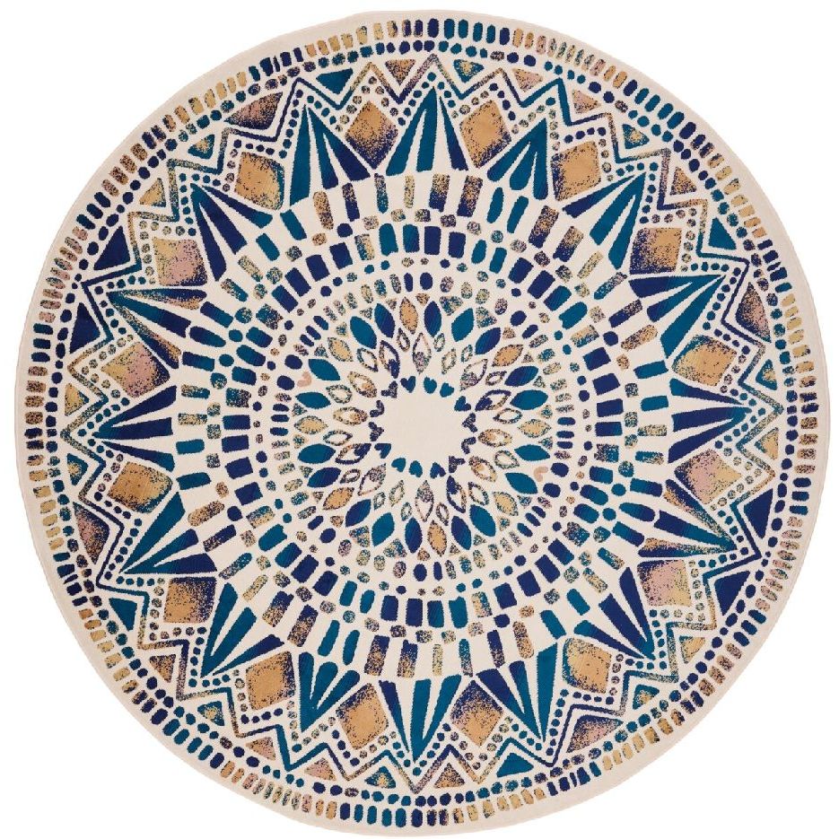 Matto Vallila Mosaiikki shiny, Ø160cm, monivärinen