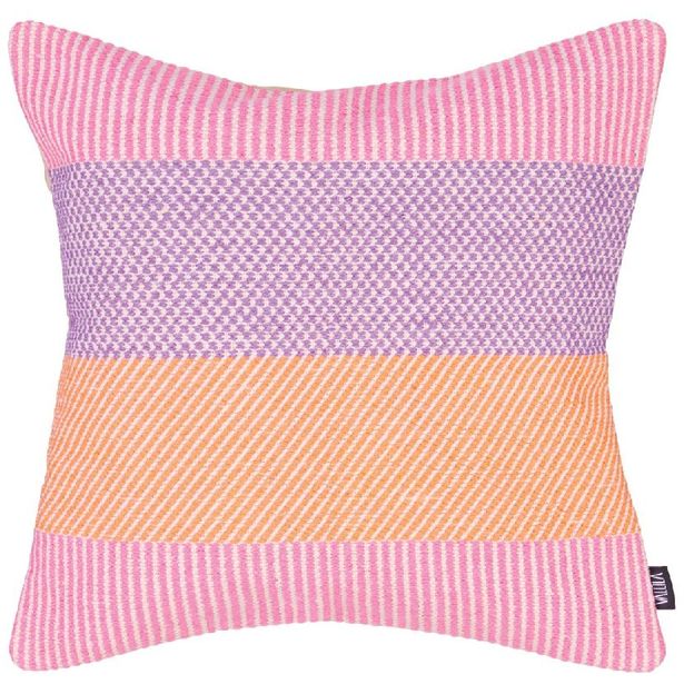 Koristetyynynpäällinen Vallila Piknik, 50x50cm, roosa