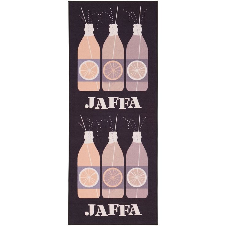 Käytävämatto Vallila Jaffa, 80x200cm, harmaa/beige