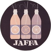 Pyöreä matto Vallila Jaffa, Ø133cm, harmaa/beige