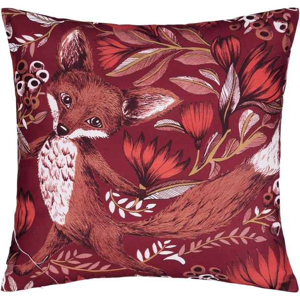 Koristetyynynpäällinen Vallila Fabula, 43x43cm, punainen