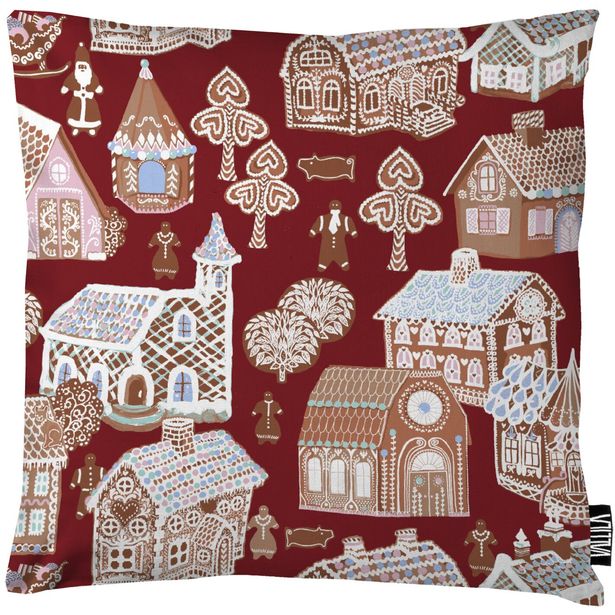 Koristetyynynpäällinen Vallila Piparikylä, 43x43cm