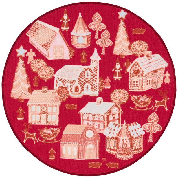 Pyöreä matto Vallila Piparikylä, Ø100cm