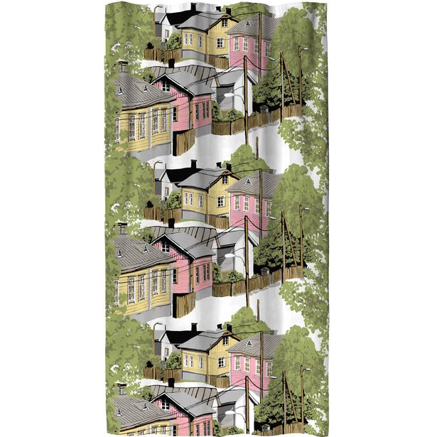 Sivuverho Vallila Naapurusto, 140x250cm