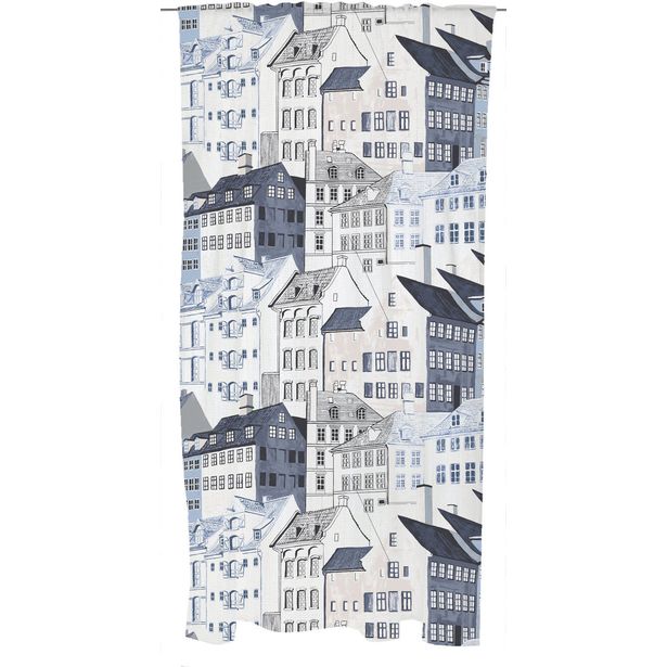 Valoverho Vallila Kobenhavn, 140x250cm, sininen