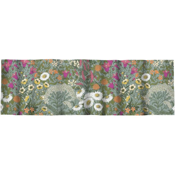 Verhokappa Vallila Ahomaa 50x250cm, vihreä/pinkki