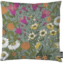 Koristetyynynpäällinen Vallila Ahomaa, 43x43cm, vihreä/pinkki