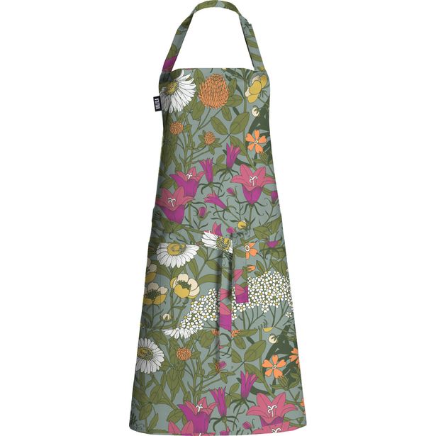 Essu Vallila Ahomaa, 82x84cm, vihreä/pinkki