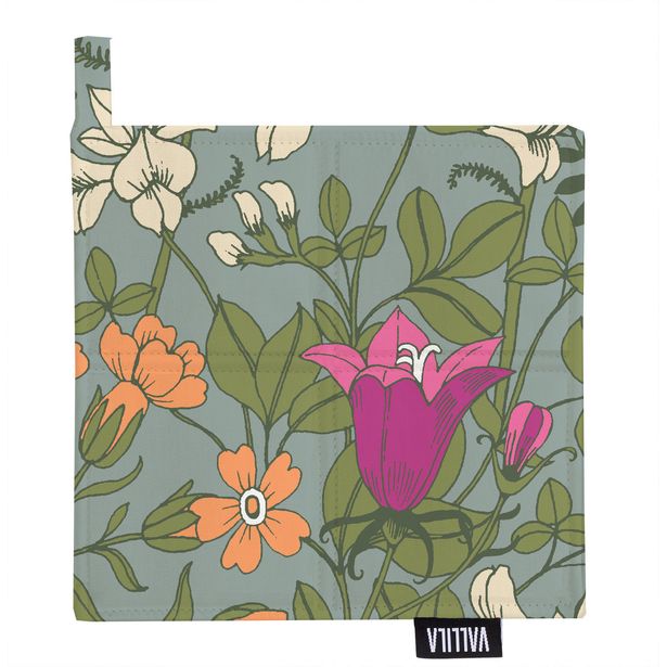 Patalappu Vallila Ahomaa, 2kpl, 20x20cm, vihreä/pinkki