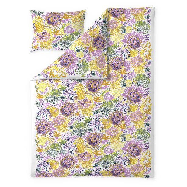 Pussilakanasetti Vallila Malva, 150x210cm, monivärinen