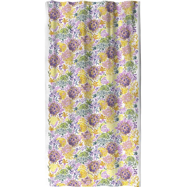 Sivuverho Vallila Malva Breeze, 140x250cm, monivärinen