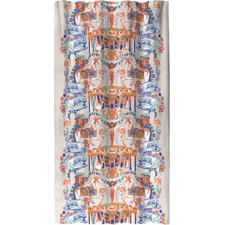 Sivuverho Vallila Fanfaari 140x240cm multi