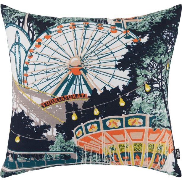 Koristetyynynpäällinen Vallila Lintsi 43x43cm multi