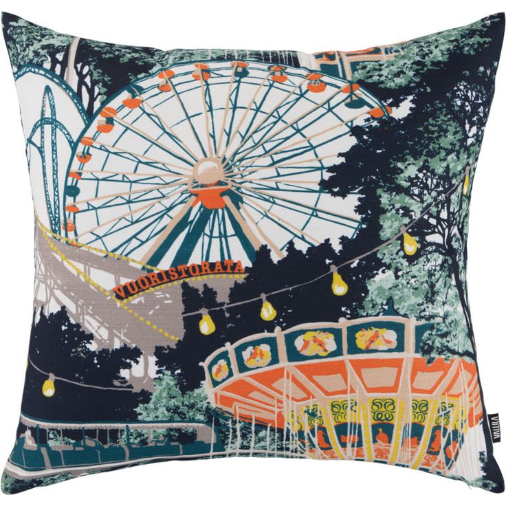 Koristetyynynpäällinen Vallila Lintsi 43x43cm multi