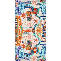 Kylpypyyhe Vallila x Linnanmäki Fanfaari 70x140cm multi