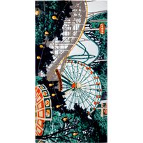 Kylpypyyhe Vallila x Linnanmäki Lintsi 70x140cm multi