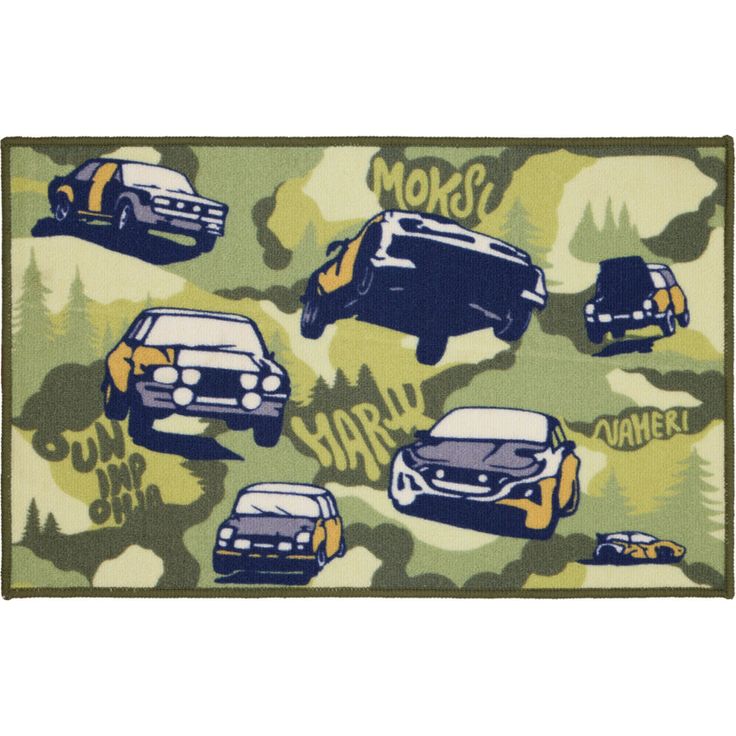 Matto Vallila Ralli 50x80cm vihreä