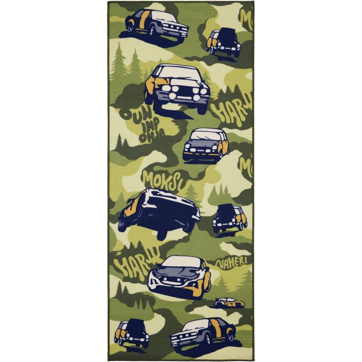 Matto Vallila Ralli 80x200cm vihreä