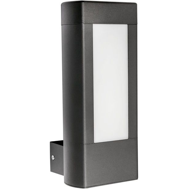 Ulkoseinävalaisin Spectrum Torre LED 10W IP54 3000K harmaa