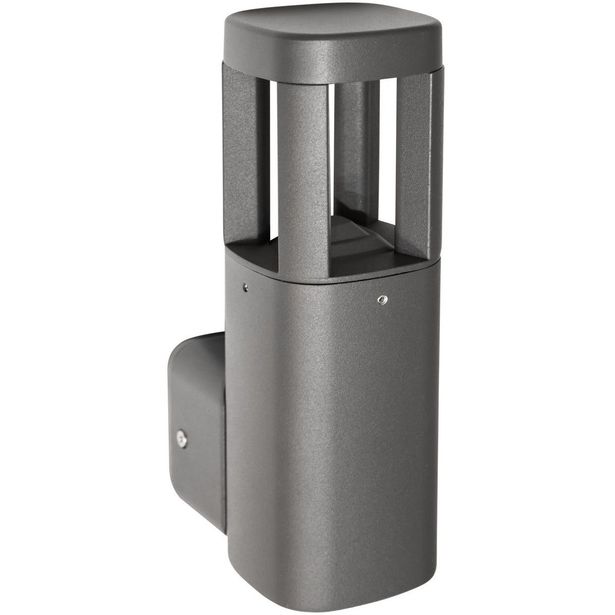 Ulkoseinävalaisin Spectrum Torre LED 7W IP54 3000K harmaa
