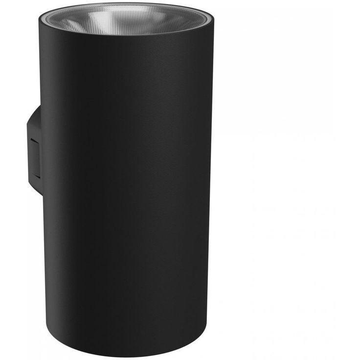 Ulkoseinävalaisin Spectrum Torre pyöreä 18W CCT IP54 99x78x162mm musta